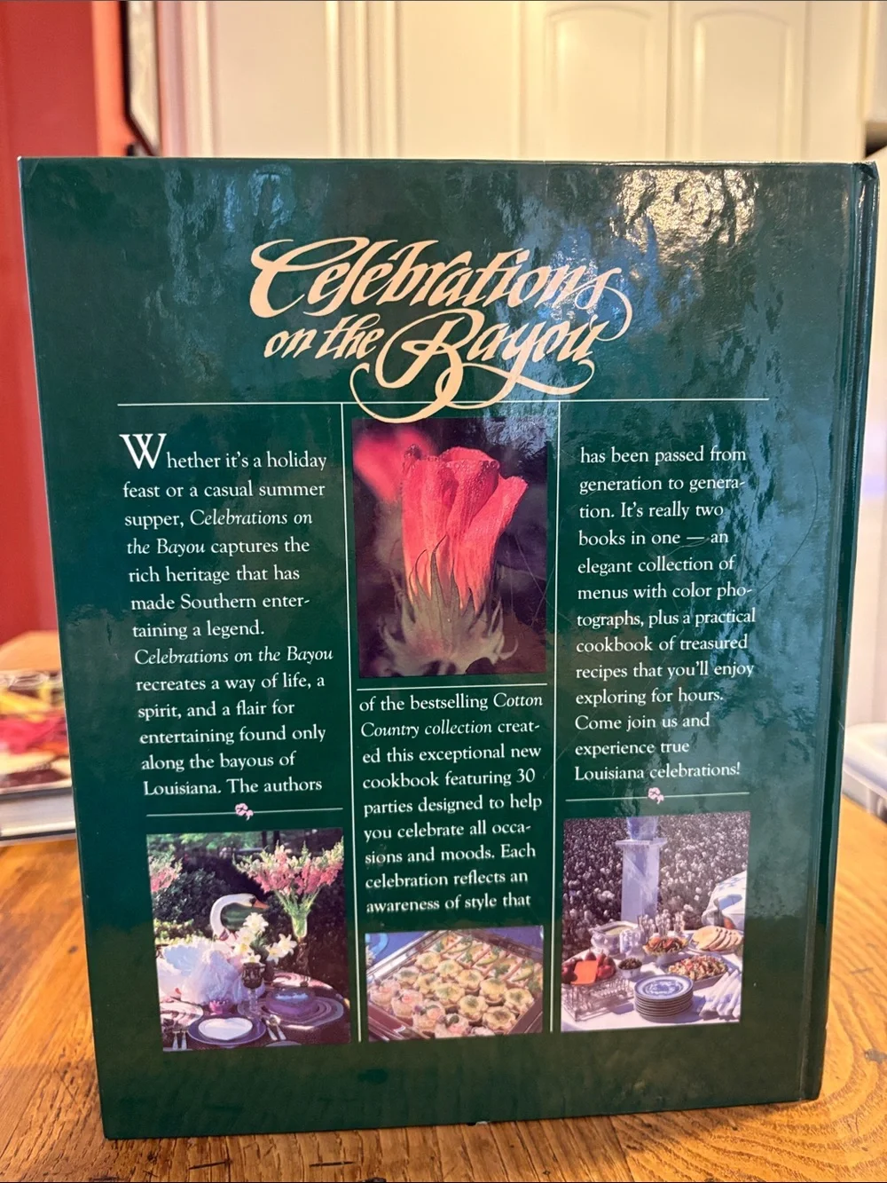 Celebrations on the Bayou Hardcover Cookbook by The Junior League of Monroe, Inc
